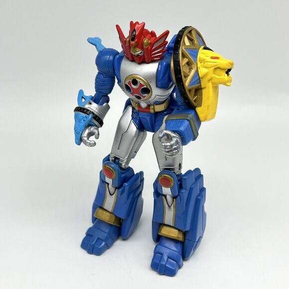 Bandai 2002 Power Rangers Ninja Storm Lightning Megazord 5.5" Zord Action Figure - Picture 12 of 15